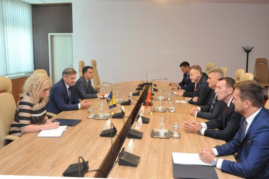 Zamjenik predsjedavajuće Predstavničkog doma Denis Zvizdić susreo se sa predsjednikom Skupštine Crne Gore 